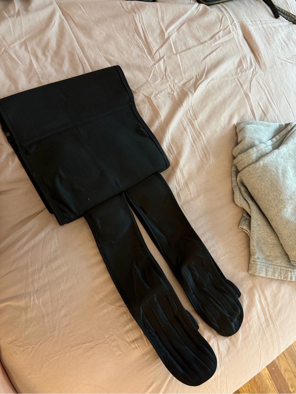 Black High-Waist Shaping Tights